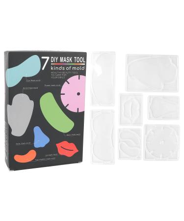 Moule De Masque Facial R utilisable Kit De Fabricant De Mat riel ABS Moules De Patch De Masque Facial Transparent Pour la Beaut De Bricolage la Maison.