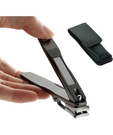 Vbnuyhim Nail Clippers for Women Nail Clippers - Stainless Steel Fingernail Clippers with Nail File | Toenail Clippers for Men and Women Pedicure Tools Nail Care for Ingrown Toenails - Buy Online on GoSupps.com