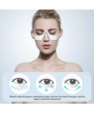 3D Eye Massage Device | Vibration Eye Care Mask for Swollen Eyes & Dark Circles | International Shipping - Buy Online on GoSupps.com