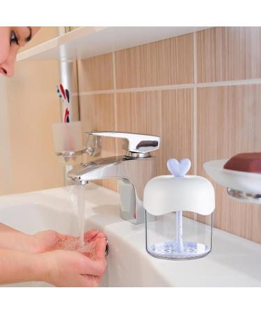 Generic Bubble Foamer Device - Face Foam Maker Rich Foam Maker Foam Maker For Body Wash Shampoo Facial Cleanser durrable Foam Cleanser And Face Wash Skincare Tools For Fine Delicate Foamv Clear Blue - Buy Online on GoSupps.com