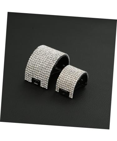 FRCOLOR rhinestone barrettes Securing clip ball head grip headgear ponytail holder hair clip hair dryer hairpin wild hair accessories ponytail holder clips Diamond rhinestone hair clip - Buy Online on GoSupps.com