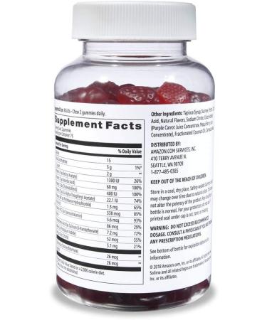 Solimo Adult Multivitamin & Vitamin C Gummies Bundle - 150 Gummies, 75-Day Supply - Buy Online on GoSupps.com