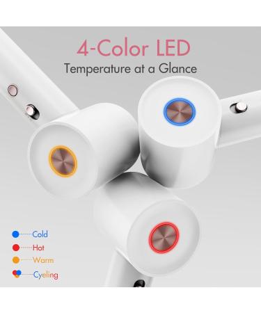 High-Speed 1500W Hair Dryer - 110 000 RPM Brushless Motor Negative Ionic Technology for Fast & Quiet Drying | Professional Low Noise Blow Dryer - Buy Online on GoSupps.com