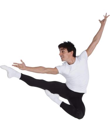 Body Wrappers Short Sleeve Pullover Dance Shirt (White, Medium) - M400 - Buy Online on GoSupps.com