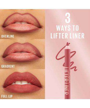 Maybelline New York - Lip Liner Pencil - Creamy Formula and Intense Color - For Defined and Plumped Lips - Lifter Liner - 005 On It - Buy Online on GoSupps.com