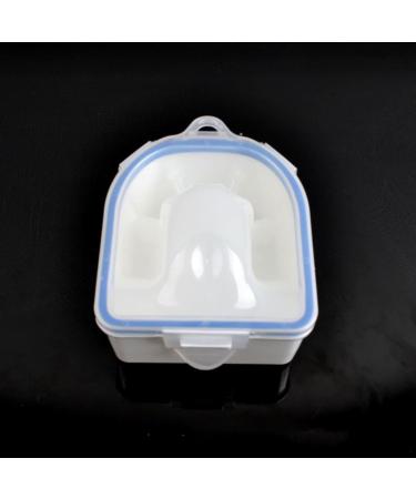 harayaa Nail Soaking Bowl Gel Nail Polish Remover Accessory Fall Resistant Manicure Bowl Hand Bowl for Salon Home Use Nails Spa Blue - Buy Online on GoSupps.com