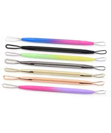 DRESSOOS 7pcs Double-headed Extrusion Ring Pores Remover Removers Cleaning Kits Makeup Tools Cosmetic - Buy Online on GoSupps.com