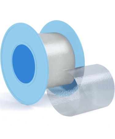 Silicone Tape for Skin Medical Silicone Tape Silicone Skin Tape Soft Silicone Tape Hypoallergenic Tape for Sensitive Skin Pain-Free Removal Tape Secures Dressing 1 2" Wide (1.5ydx1.0in)
