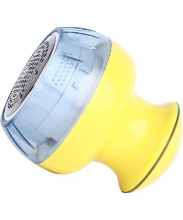 Rechargeable Lint Remover - Electric Fabric Shaver for Hair Balls | Hair & Adhesive Remover - Yellow - Buy Online on GoSupps.com