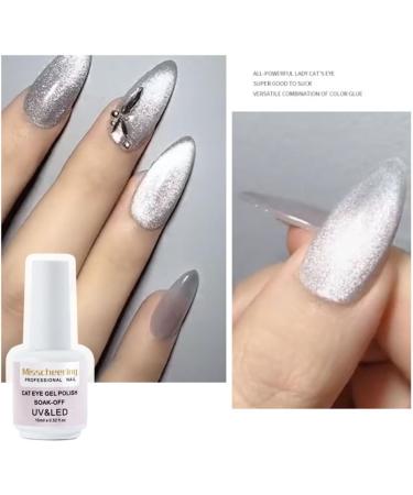 FOYTOKI 2 Pcs Manicure Accessories UV LED Nail Gel Polish Cat Eye Nail Polish Gel Beautiful Nail Gel - Buy Online on GoSupps.com