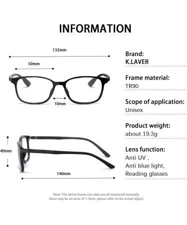 Photochromic Progressive Sunglasses for Men & Women - TR90 Multi-Focal Reading Glasses Clear on Top Black 1.5x - Buy Online on GoSupps.com