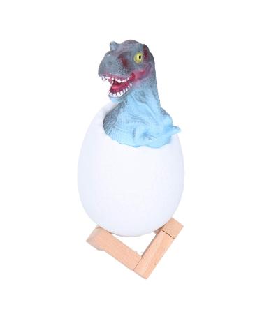 Night Light Touch Pat Sensor Night Light Dinosaur Egg Shape Bedside Lamp Lighting Toy USB Charging(B)