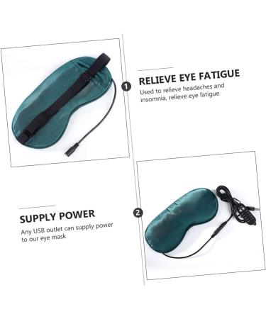 Beavorty 2 Sets USB Moxa Eye Silk Eye Eyelid Ice Timing Eye Dry Eye Steaming Sleeping Clay Eyeshades Eye Patch Heated Eye Electric Heating Eyepiece - Buy Online on GoSupps.com