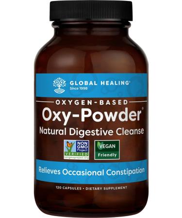 Global Healing Oxy-Powder & Selenium Kit - Colon Cleanser & Antioxidant Supplement - 160 Capsules - Buy Online on GoSupps.com