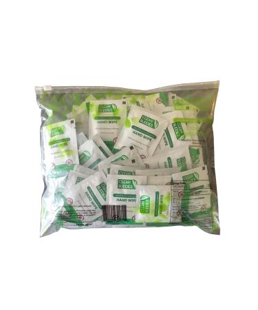 Clean Buddies Hand Sanitizing Wipes Individually Wrapped for Advanced Defense   Individual Hand Sanitizer Packets Travel Size   Hand Wipes Individually Wrapped (100 Count (Pack of 1)  100) 100 Count (Pack of 1) 100