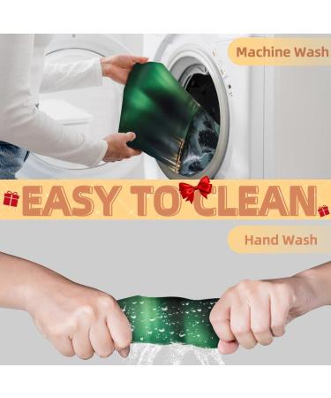 Landscape Aurora Borealis Beard Bib Apron - Premium Beard Hair Catcher with Suction Cups | Perfect Gifts for Dads & Husbands for Father's Day Anniversaries & Christmas - Buy Online on GoSupps.com