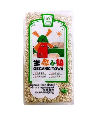 USDA Organic Grains (Pearl Barley, 2 Pounds) Pearl Barley 2 Pound (Pack of 1)
