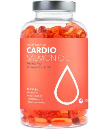 Omega 3 6 9 Capsules High Strength Salmon Oil Capsules with EPA DHA & DPA | 180 1000mg Fish Oil Softgels | Sustainably Sourced No Aftertaste | from Hofseth Biocare