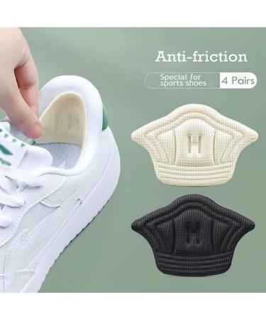 WIDREAM Heel Cushions - 4 Pairs Strong Self-Adhesive Foot Comfort for Sneakers & High Heels - Shoe Size Adapters for Men & Women - Buy Online on GoSupps.com