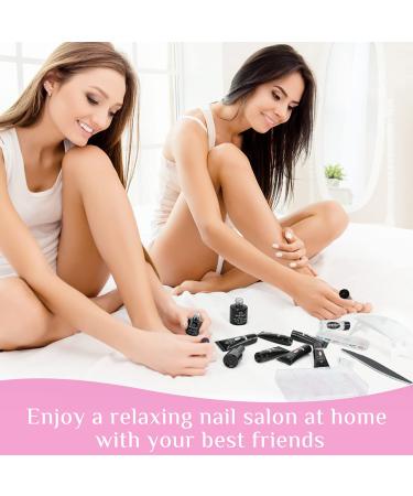 Kastiny Poly Extension Gel Nail Kit - 6 Colors with UV Lamp, All-in-One DIY Manicure Kit for Valentine's & New Year Gift - Milky, Light Pink, Nude Pink - Buy Online on GoSupps.com