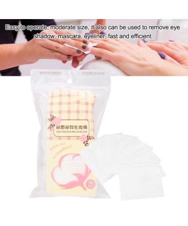 50pcs Soft Cosmetic Cotton Pads - White Makeup Remover & Nail Polish Cleaner | Bulk Cotton Pads for Face - Buy Online on GoSupps.com