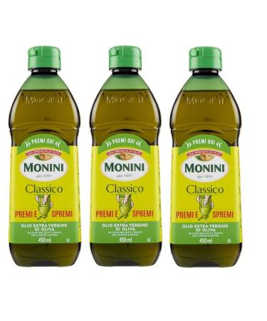 Monini Monini Classico Press and Press Extra Virgin Olive Oil Squeeze Huile d'olive extra PET 450 ml