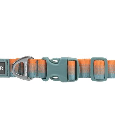 RUFFWEAR Front Range Medium Dog Collar - Adjustable Length, Comfortable Fabric, Aluminium V-Ring - 36-51cm - Spring Fade - Buy Online on GoSupps.com