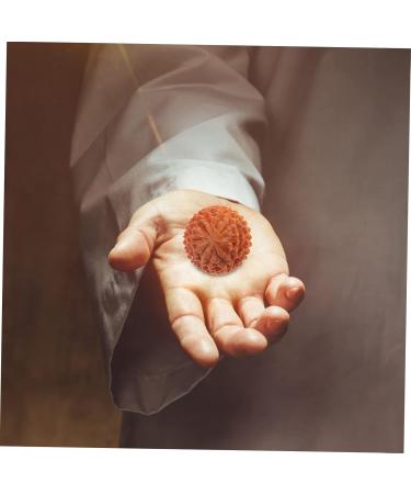 Beavorty 6 STK Wooden Massage Balls - Hand Exercise & Decompression Tools for Yoga & Gymnastics - Buy Online on GoSupps.com