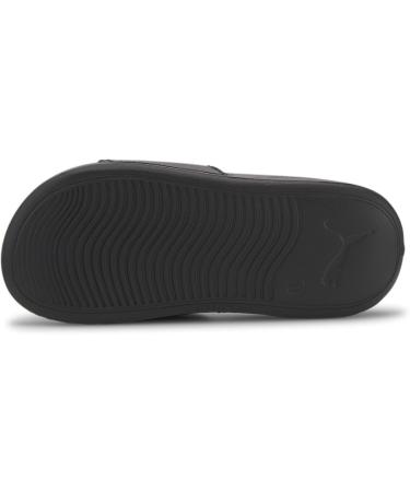 PUMA Unisex Kids Popcat 20 PS Slide Sandals - 34.5 EU - Puma Black & White | International Shipping - Buy Online on GoSupps.com
