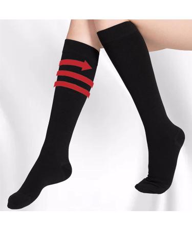 WSYKC Compression Stockings for Varicose Veins | 23-32 mmHg | Black | Ideal for Doctors Teachers Athletes - Shop Now! - Buy Online on GoSupps.com