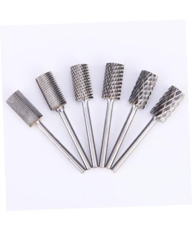 minkissy Cuticle Nail Bit Cuticle Drill Nail Drill Tips Nail Drill Bits Cuticle Bit Nail Bits Nails Drill Bits Nail File Bits Manicure Drill Bits Tungsten Steel Grinding Head - Buy Online on GoSupps.com