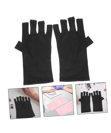 Beavorty 10 Pairs nail gloves pink gloves UV manicure gloves protective gloves UV gloves gloves UV protecting gloves manicure salon gloves polyester Miss Manicure tools protection - Buy Online on GoSupps.com