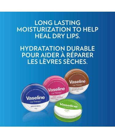 Lip Therapy Petroleum Jelly Original - 0.7 Oz / 20g x 3 Pack - Buy Online on GoSupps.com