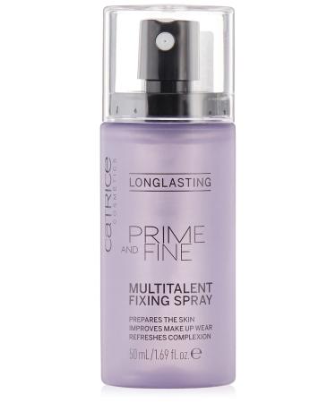 Catrice Prime And Fine Multitalent Fixing Spray Facial Spray Transparent Long-Lasting Vegan Microplastic Particles Free Nano Particulate Free (50 ml) - Buy Online on GoSupps.com