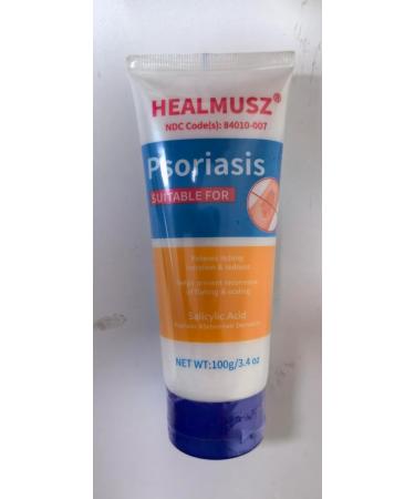 Buy Maximum Strength Psoriasis Cream - 4% Salicylic Acid for Fast Relief from Itch Redness & Scaling - 3.4 Oz - International Shipping Available - Buy Online on GoSupps.com