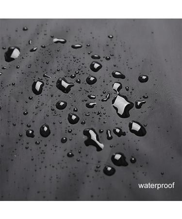 Xinchao Waterproof Hairdressing Cape - Durable Barber Cloak for Hair Styling & Cuts (Black 120x145cm) - Buy Online on GoSupps.com