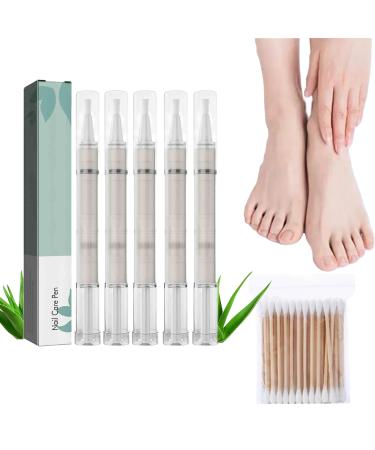 Wuwuhen Nail Care Pen Nail Care Pen nail fungus Nail Care Pen Nagelus Stift Austria Health Routine Nail Care Pen nail fungus pen (5 pieces)
