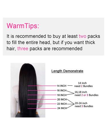 22 Inch Straight Human Hair Clip in Extensions for Black Women - 100% Unprocessed Brazilian Virgin Hair, Natural Black Color - 8Pcs, 18Clips, 120g - Buy Online on GoSupps.com