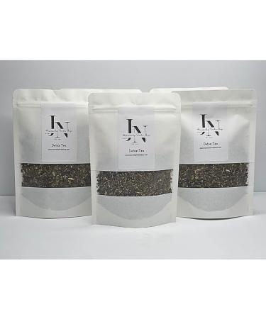 Daily Detox Cleanser - Peppermint Dandelion Root Ginger Tulsi Rooibos Licorice Hibiscus Echinacea Mullein - 100% Organic Herbs - No Additive - Buy Online on GoSupps.com