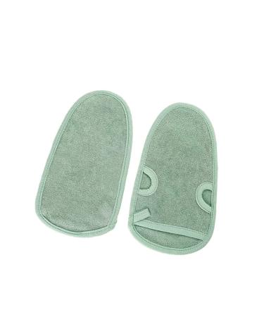 Healifty Gauntlet Bath Mitt 2PCS Bath Gloves Body Wash Scrubber Mitten Back Massage Mitt Deep Exfoliation Glove Remove Dead Skin Mitt Body Scrub Mitt Body Wash Ogx Body Wash Ogx Body Wash Ogx Green