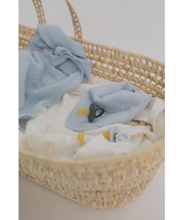 BIBS COLOUR Symmetrical 4-Pack Dummies - BPA-Free Natural Rubber Soothers for 0-6 Months - Cloud Mix - Made in Denmark - Buy Online on GoSupps.com