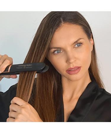 Infrarose Styler Titanium Edition Flat Iron - Fast Heating, One Pass Straightening - Skin Research Institute - Buy Online on GoSupps.com