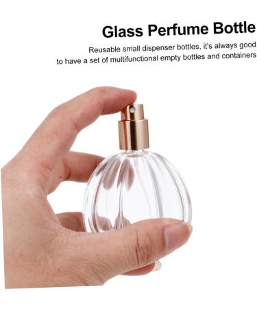 Angoily Perfume Bottle Empty Glass Refillable Glass Bottle Small Empty Fine Mist Atomizers Glass Carafe Refillable Empty Bottle Small Glass Bottle Empty Spray Bottled Travel - Buy Online on GoSupps.com