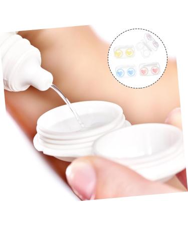 12-Pack Gatuida Contact Lens Storage Containers | Organizer with Make-Up Mirror | Durable Cosmetic Lens Cases - Buy Online on GoSupps.com