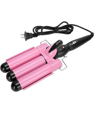 3 Barrel Curling Iron Wand Adjustable Hair Curler Waver Crimper 110V 240V Fast Heating Easy Temperature Adjustment Hair Styling Suitable for Wavy Hairstyles (32mm) - Buy Online on GoSupps.com