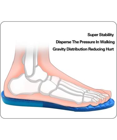 Sport Cushion Insole for Plantar Fasciitis - Arch Support & Breathable Shoe Pad Inserts for Men & Women (Size 35-40 - Buy Online on GoSupps.com