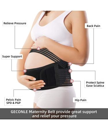 Maternity Belly Bandage Belt for Pregnancy Support - Beige | Mother-to-be Waist Care Belt (Size M) - Buy Online on GoSupps.com