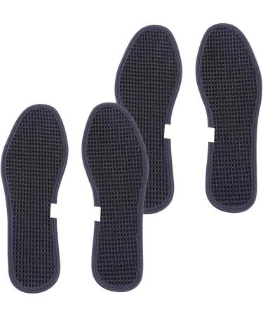 Exceart Bamboo Charcoal Shoe Insoles - Sweat Absorbent & Anti-Odor Inserts for Men & Women - 2 Pairs, Size 41 - Buy Online on GoSupps.com