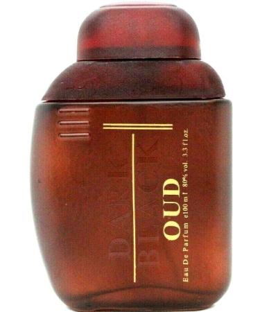 Dark Black Oud Subtle Scent Mens EAU de Toillette 3.4 Fl Oz - Buy Online on GoSupps.com