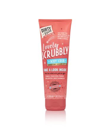 Dirty Works Lovely Scrubbly Shea Butter Body Scrub Soft Exfoliating & Hydrating Skin Scrub 250ml - Buy Online on GoSupps.com